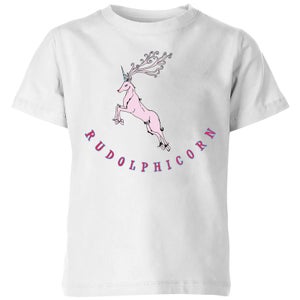 Rudolphicorn Kids' T-Shirt - White