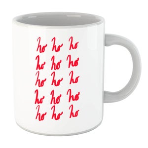 Ho Ho Ho Repetitive Mug