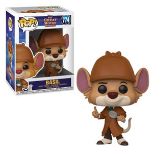 Disney Basil, Detective Prive Detective Basil Pop! Figurine en vinyle