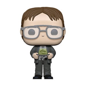 The Office Dwight avec Jello Stapler Pop! Figurine en vinyle