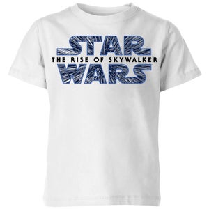 The Rise of Skywalker Hyperspace Logo Kids' T-Shirt - White