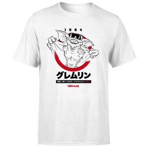 Camiseta japonesa para hombre Flasher de Gremlins - Blanco