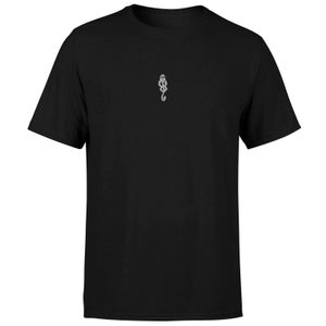 Harry Potter The Dark Arts Death Eater Lines T-Shirt With Embroidery - Black