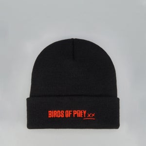 Birds of Prey Logo Beanie mit Bestickung - Schwarz