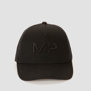 MP cepure ar nagu — Melna
