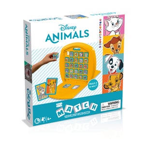 Top Trumps Match Board Game - Disney Animals Edition