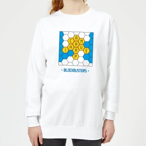 Blockbusters Can I Have A 'P' Women's Sweatshirt - White