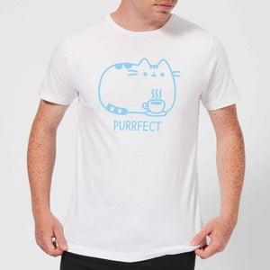 Pusheen Purrfect Cuppa Men's T-Shirt - White