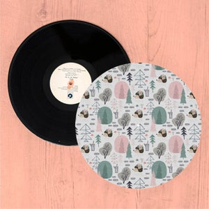 Hedgehogs And Trees Turntable Slip Mat