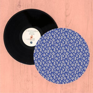 Coral Shapes Turntable Slip Mat