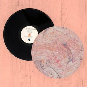 Colourful Marble Turntable Slip Mat