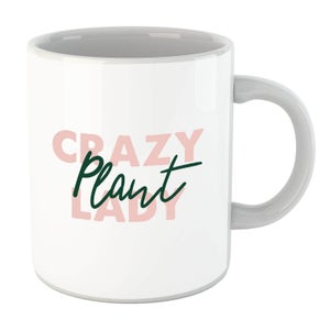 Crazy Plant Lady Script Mug