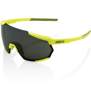 100% Racetrap Sunglasses with Black Mirror Lens