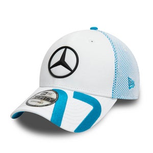 2020 White Nyck De Vries Driver #17 9FORTY Cap