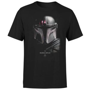 T-shirt The Mandalorian Homme - Noir