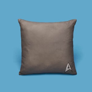 Star Trek Pattern And Logo Square Cushion