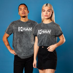 Camiseta Star Trek Khan - Unisex - Negro