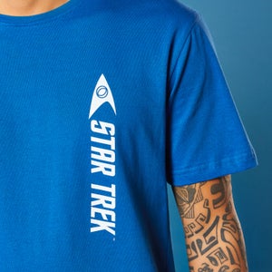 T-Shirt Science Star Trek - Blu