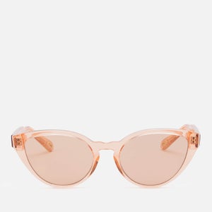 Chloé Women's Cat Eye Frame Acetate Sunglasses - Coral