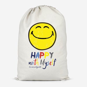 Happy With Myself Storage Bag Cotton Storage Bag