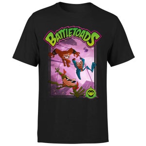 Camiseta Battle Toads Hop - Negro