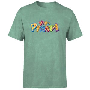 Viva Pinata Logo T-Shirt - Mint Acid Wash