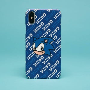 Cover telefono SEGA Sonic Kanji per iPhone e Android