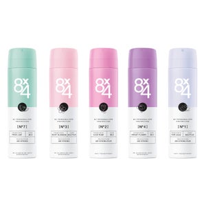 8x4 N°1 Pure Aqua / N°2 Clear Rose / N°3 Velvetblossom / N°4 Vibrant Flower / N°7 Fresh Lime