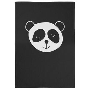 Panda Cotton Black Tea Towel
