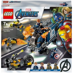 LEGO Super Heroes : Ensemble de Jeux de Construction L'Attaque du Camion des Avengers (76143)