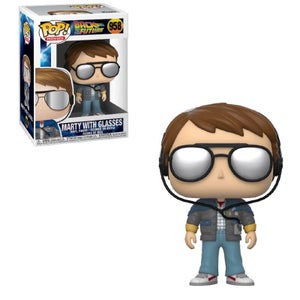 Back to the Future Marty with Glasses Pop! Vinyl Figure