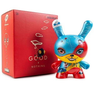 Kidrobot Good 4 Nothing Dunny by 64 Colors 8 Inch Vinyl Figure