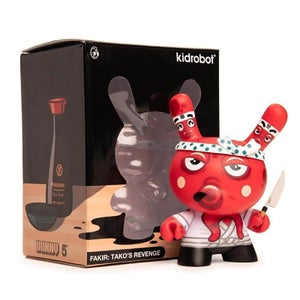 Kidrobot Tako's Revenge Dunny by Fakir 5 Inch Vinyl Figure