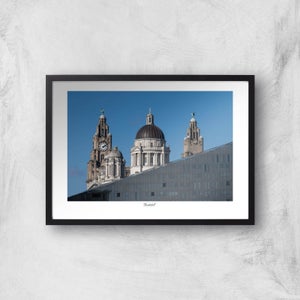 Liverpool Skyline Giclée Art Print