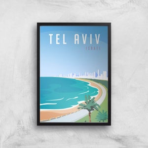 Visit... Tel Aviv Giclée Art Print