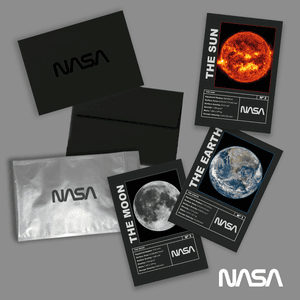 Set de 3 Pósteres Misiones NASA - Tierra, Luna y Sol