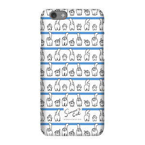 Simons Cat Lined up Cats Phone Case for iPhone and Android