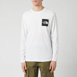 The North Face Men's Long Sleeve Fine T-Shirt - TNF White