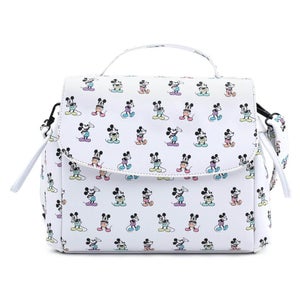 Loungefly Disney Mickey Mouse Pastel Aop Poses Cross Body Bag