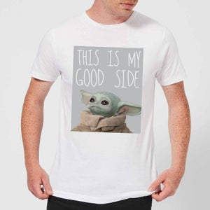 The Mandalorian This Is My Good Side Men's T-Shirt - White