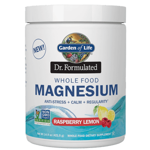 가든오브라이프 닥터 포뮬레이티드 홀푸드 마그네슘 - 421.5g - 라즈베리 맛 레몬 맛