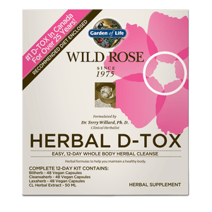 Wild Rose Herbal D-Tox - 12-Day Kit