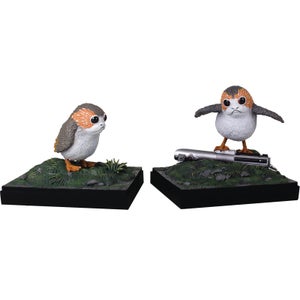 Diamond Select Star Wars Last Jedi Porg Bookends