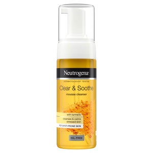 Neutrogena Clear & Soothe Turmeric Mousse Cleanser
