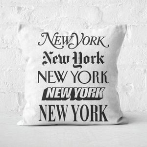 The Motivated Type New York New York Square Cushion