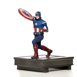Iron Studios Avengers: Endgame BDS Art Figur im Maßstab 1:10 Captain America 21 cm