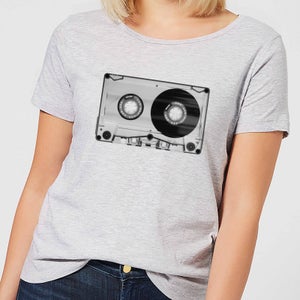 The Motivated Type Cassette Tape Women's T-Shirt - Grey