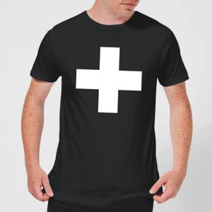 The Motivated Type Swiss Cross Men's T-Shirt - Black