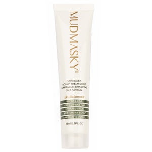 MUDMASKY Hair Mask, Scalp Treatment & Miracle Shampoo
