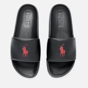 Polo Ralph Lauren Men's Cayson Slide Sandals - Black/Red